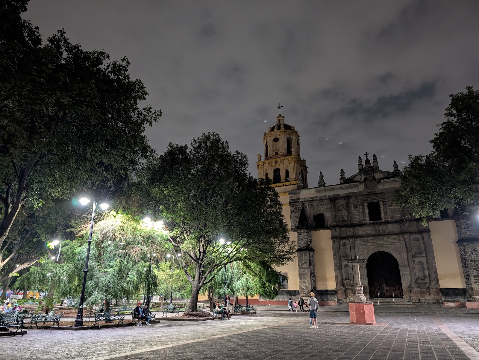 Jardín Hidalgo — Plaza principal del centro histórico de Coyoacán